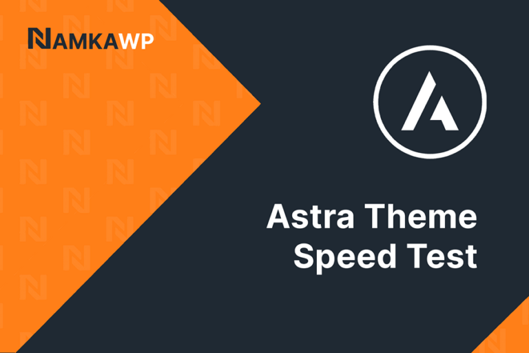 Astra theme speed test featured image