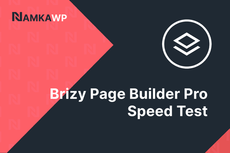 Brizy page builder speed test featured image