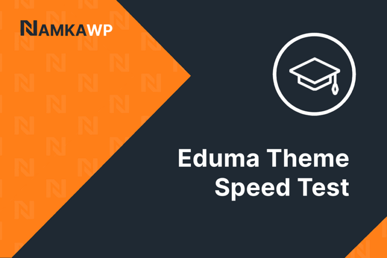Eduma theme speed test featured image